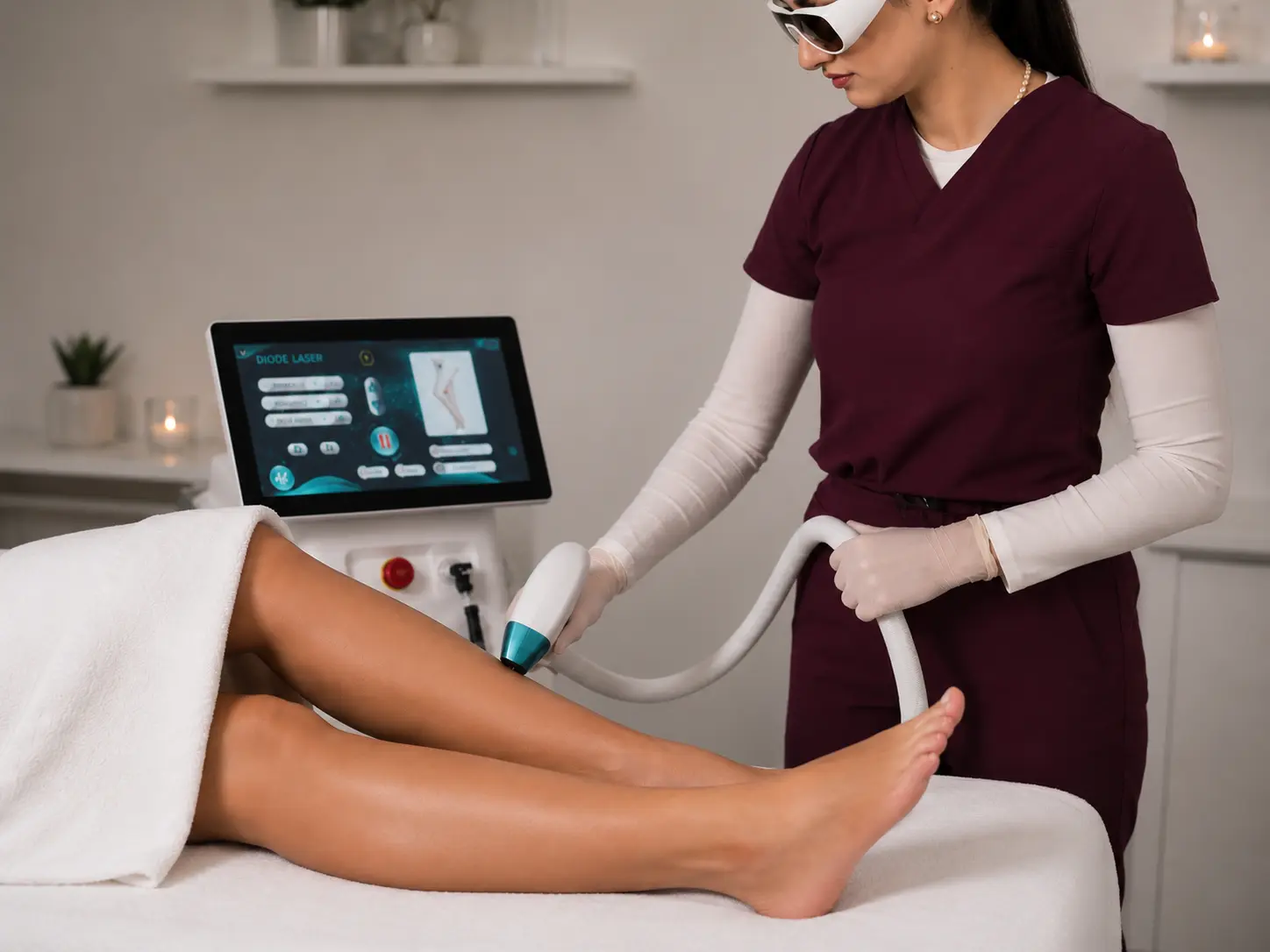 Laser-Haarentfernung bei MOnB Cosmetics in Salzburg, Hallein & Innsbruck